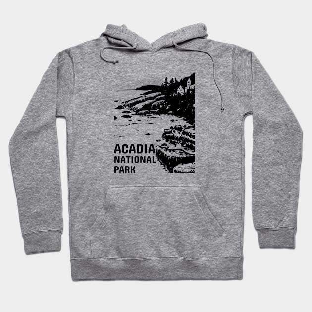 Acadia Coastal Hoodie by Manzo Carey